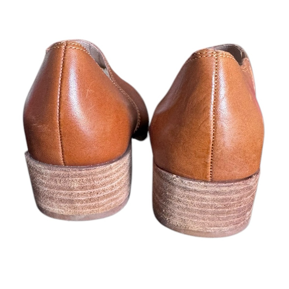 Madewell The Lucie Shoe in Leather Tan Size 7 Slip On - Picture 5 of 12